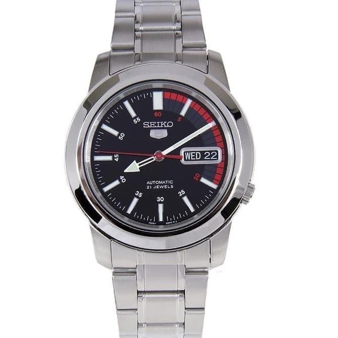Baru Seiko 5 SNKK31K1 Automatic SNKK31 Strap Stainless Steel Silver