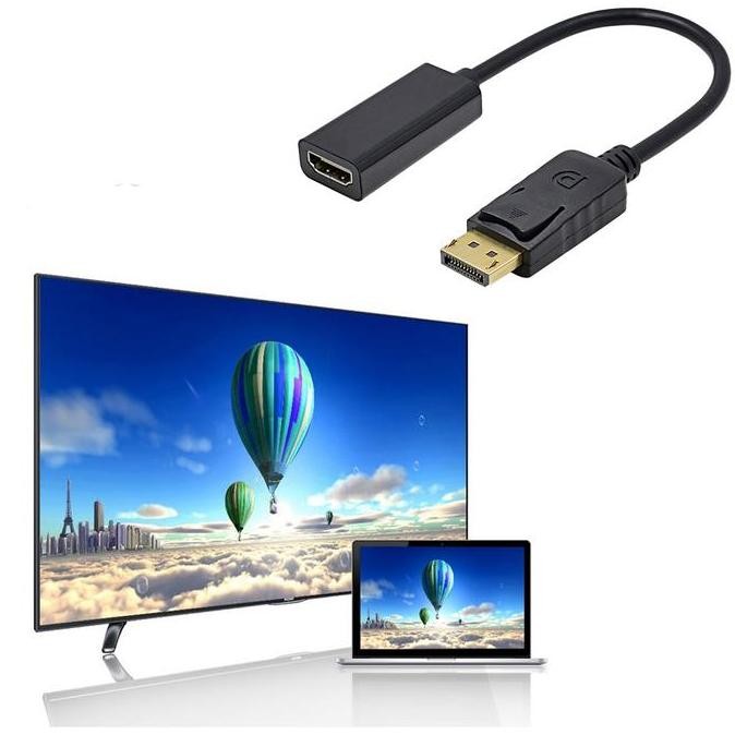Converter Display Port DP to HDMI / DisplayPort to HDMI murah