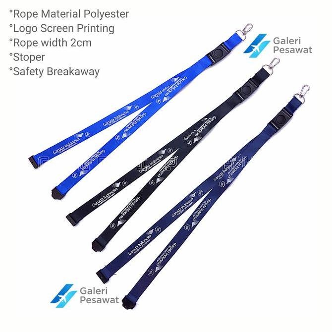 

New Lanyard / Gantungan Tali ID Card Garuda Indonesia