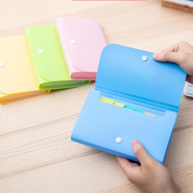 

New Expanding File Snap Deli A6-13P