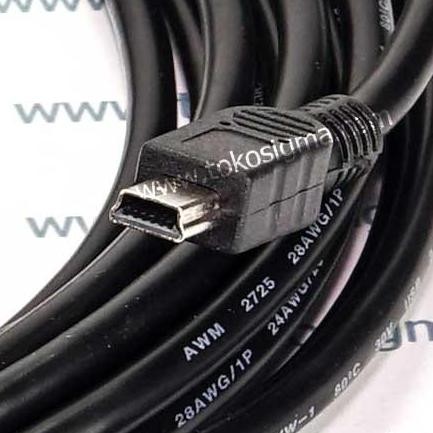 KABEL USB 2.0 to MINI USB PIN 5 HOWELL 3 meter murah
