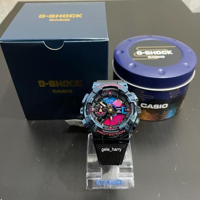 Baru Casio Gshock GM 110SN-2ADR / GM 110SN-2A Shanghai Night Edition