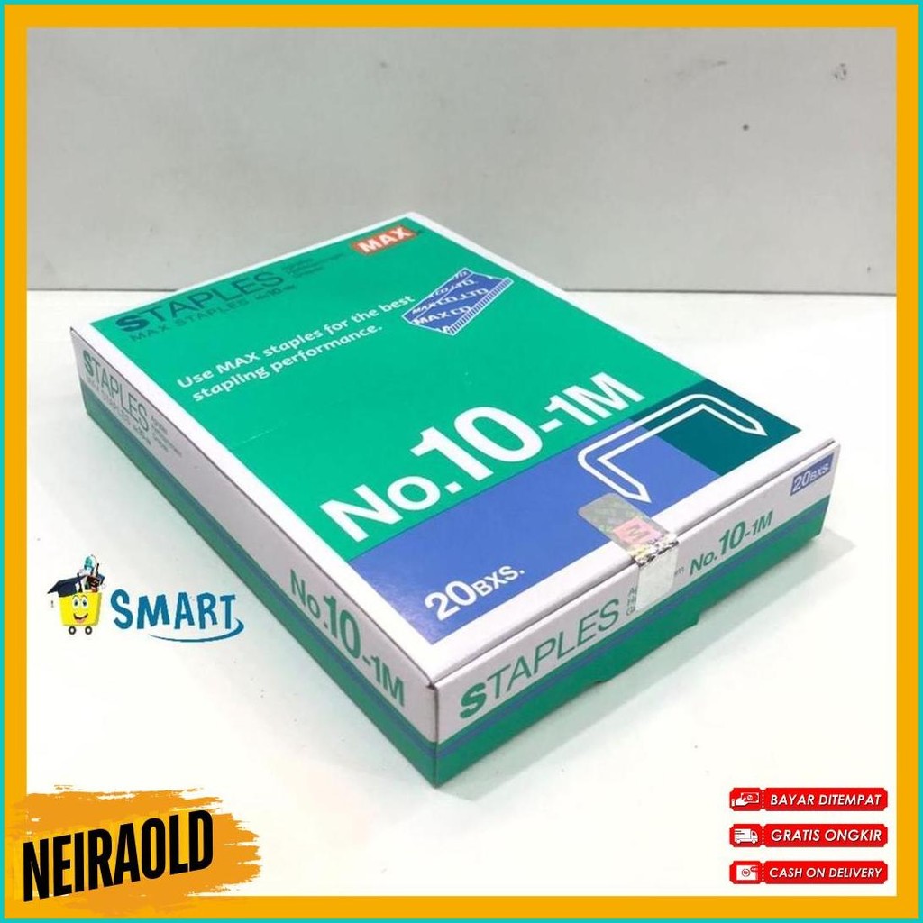 

Max Isi Stapler Hd 10 /Pack Diskon Setengah Harga