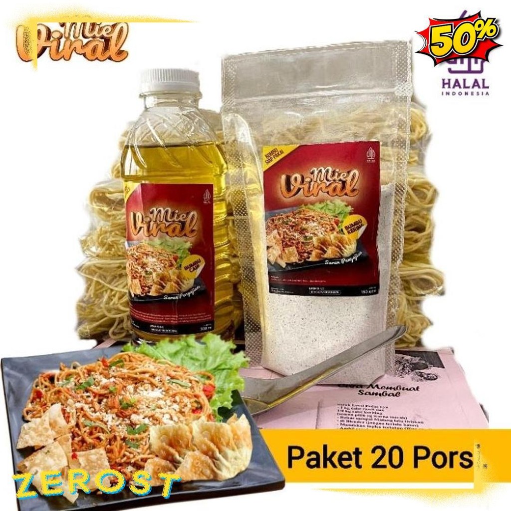 

Paket Ekonomis Peluang Bisnis Makanan Kekinian Mie Level Pedas Ide Bisnis Dirumah Online Bahan Baku Mie Newmind 20 Porsi Terlengkap Dan Termurah