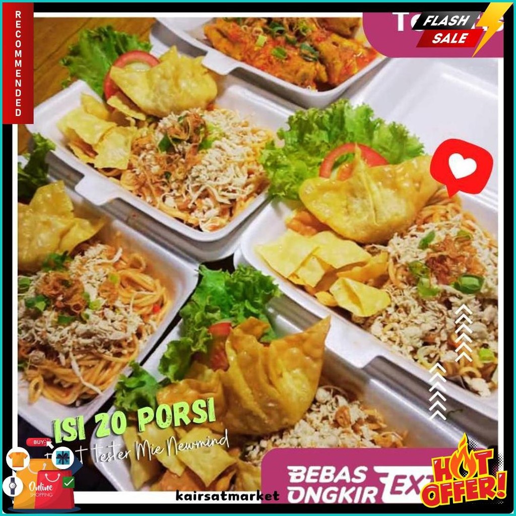 

Paket Ekonomis Peluang Bisnis Makanan Kekinian Mie Level Pedas Ide Bisnis Dirumah Online Bahan Baku Mie Newmind 20 Porsi Flash Sale! Diskon Hingga 70%