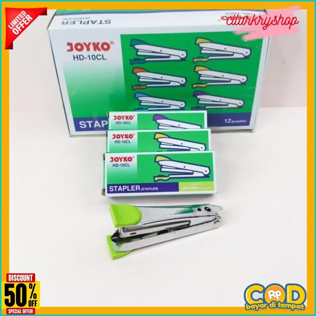 

Stapler Joyko Isi 6Pcs Steples Hd Warna Grosir Flash Sale! Diskon Hingga 70%