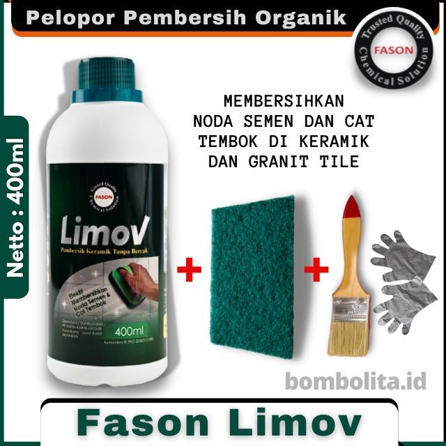 Pembersih Keramik Noda Semen Fason Limov 400Ml