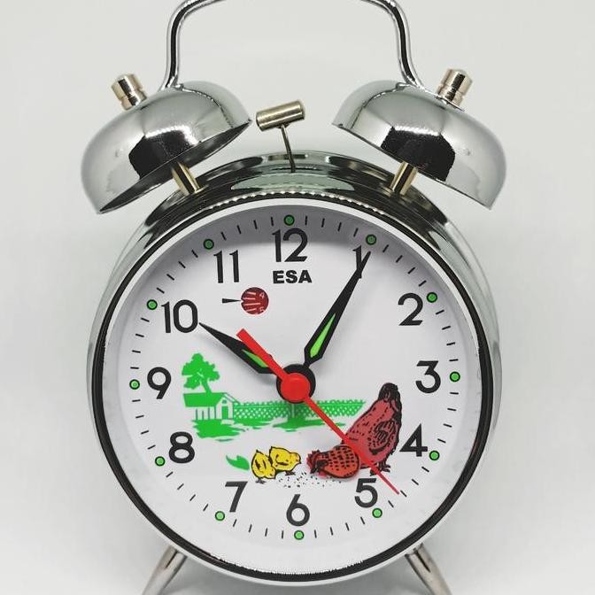 Jam Beker Weker Ayam Jadul