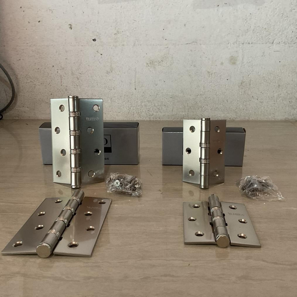 (Terbaru) (sepasang)Engsel tebal putih SN Vaniro 3 4 engsel pintu jendela (Terlaris)