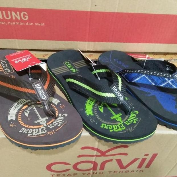 Sandal Jepit Spons Anak Merk Carvil