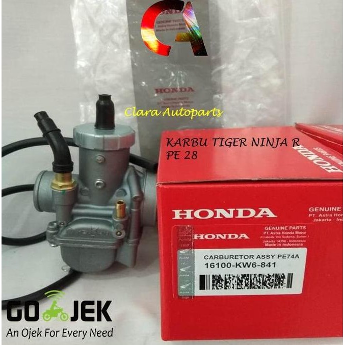KARBURATOR PE28 RACING NINJA R TIGER CARBURATOR PE 28 PE 7 ORIGINAL DAN TERPERCAYA