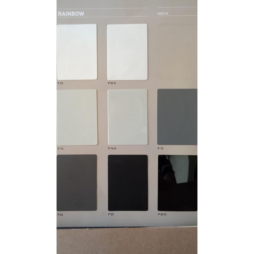 TACO SHEET WARNA POLOS GLOSSY ( KILAP )