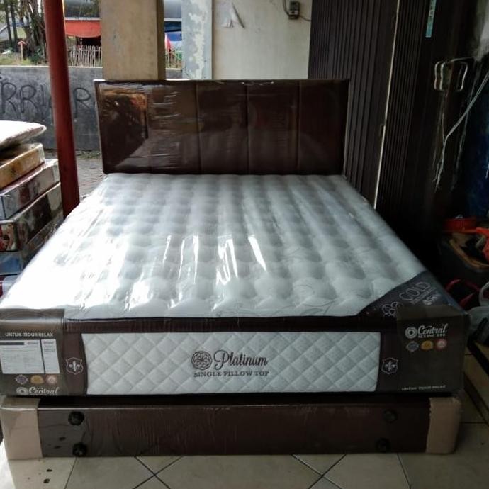 Ori Set Central Platinum gold 180x200 Sand Bianca kasur spring bed