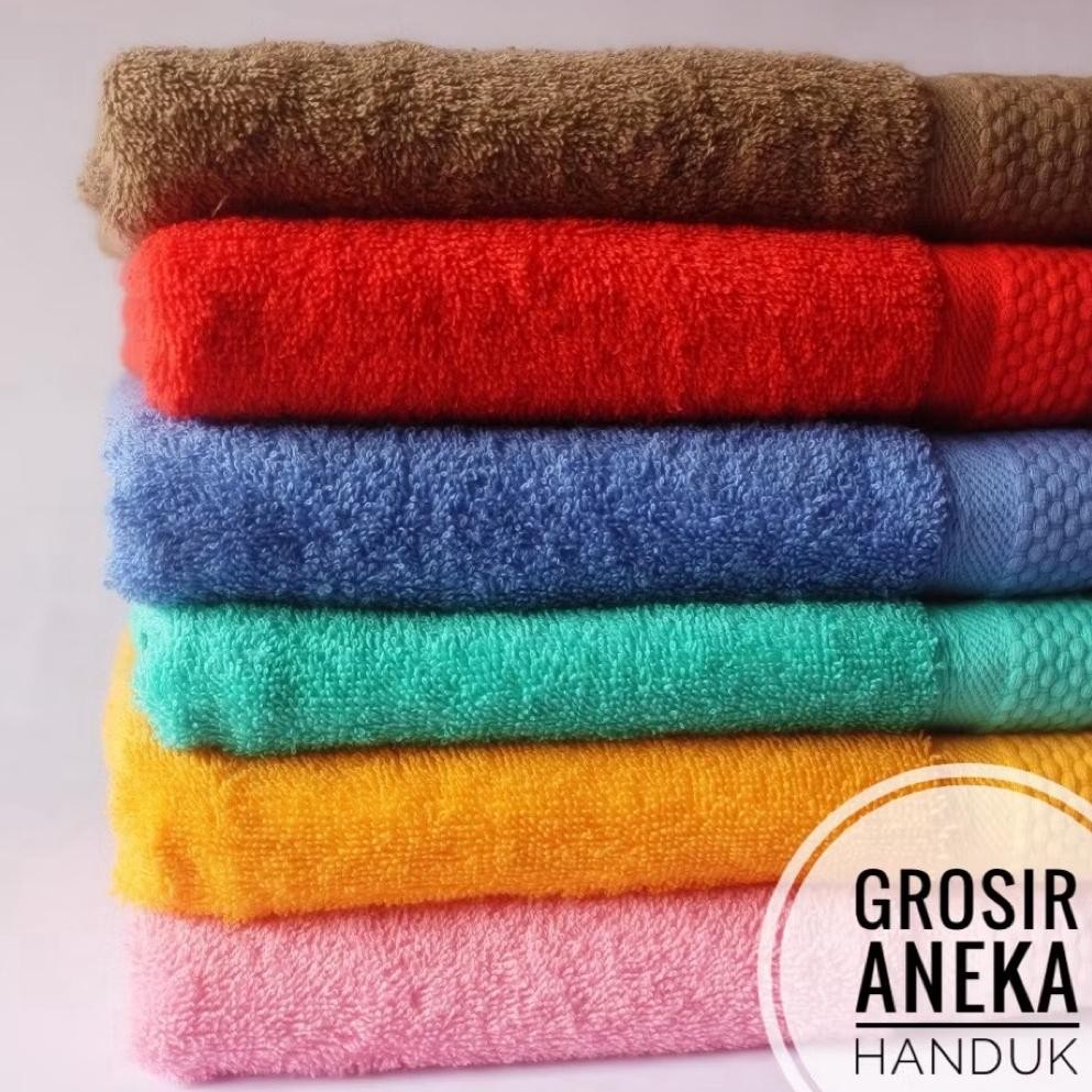 Grosir 1 Lusin (12Pcs) Handuk Mutia 35x80cm Handuk Mutia Sport || Handuk Wajah || Handuk Salon