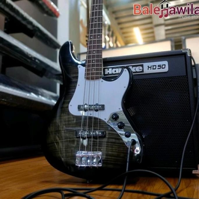 Gitar Bass Elektrik Cort Gb24Jj Gb 24 Jj Original