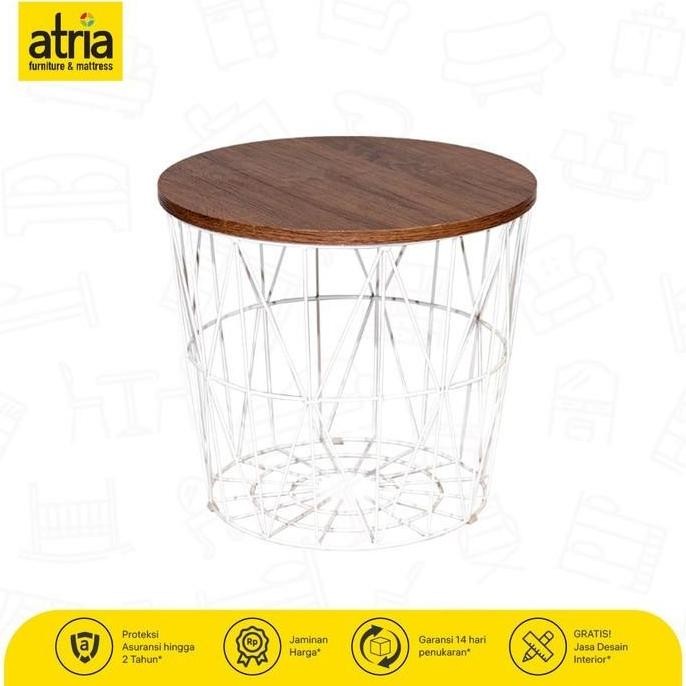 Meja Tamu Meja Unik Meja Simpan Atria Bulat Sidney