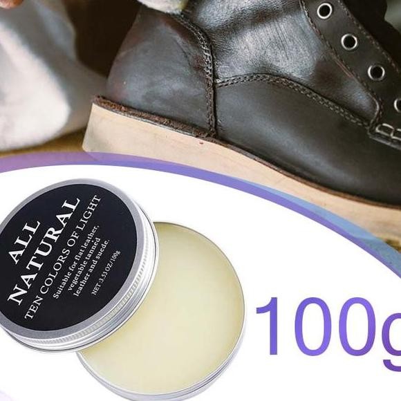 100Gr Leather Bal  Semir Sepatu Perawatan Tas Kulit Semir Sepatu Kulit Balsam Polish Wax Cocok Kesem