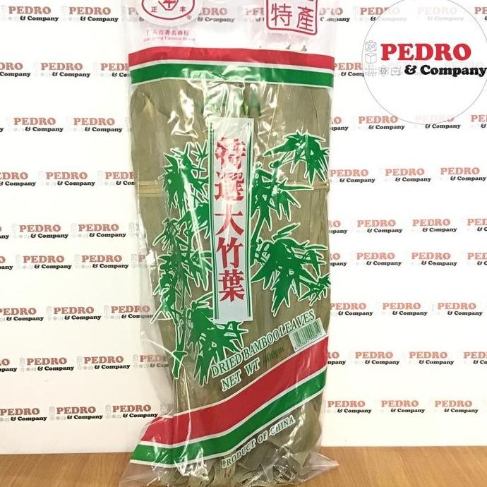 

Daun Bambu Bacang Kering/ Dried Bamboo Leaves Cap Aaaa (400 Gr)