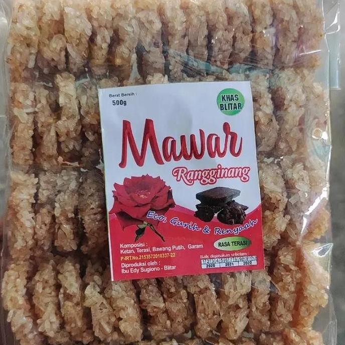 

Rengginan Mentah Rasa Trasi