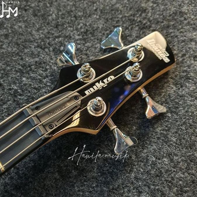 Ibanez Gio Series Mikro Gsrm20B Electric Bass Guitar 4-String Ibanez Gsrm 20B