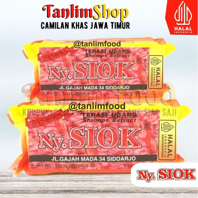 

TanlimFood Terasi Udang Ny Siok 200gr - Camilan Khas Jawa Timur Halal Indonesia