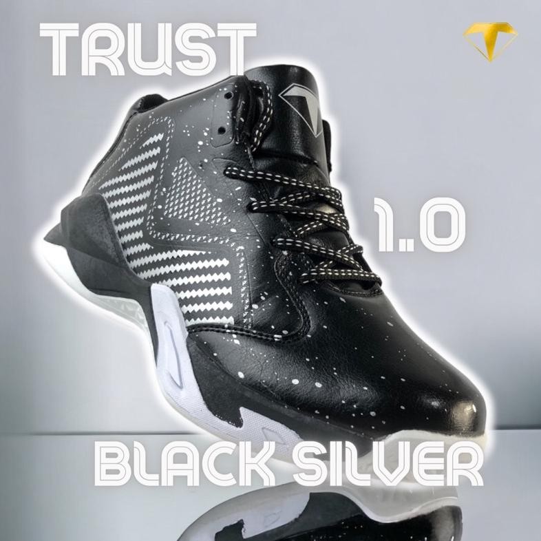 New Sepatu Basket Trust 1.0 / Sepatu Basket Original Termurah Promo