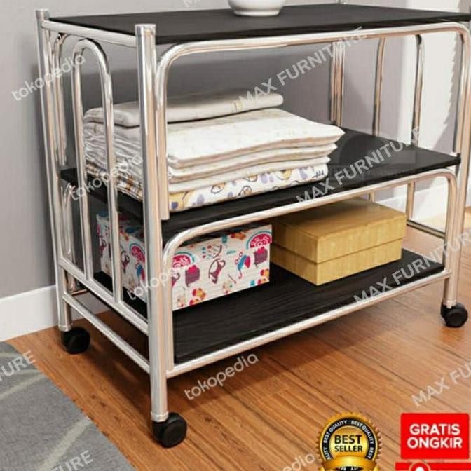 RAK TV BESI MEJA TV BESI BUFET TV RAK TV DORONG MEJA TV DORONG RODA