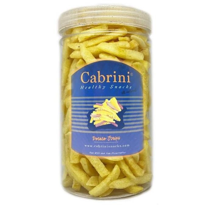

Cabrini Potato Strips 1000Ml | Snack Keripik Ubi Talas Kentang Sehat Tanpa Msg Asli