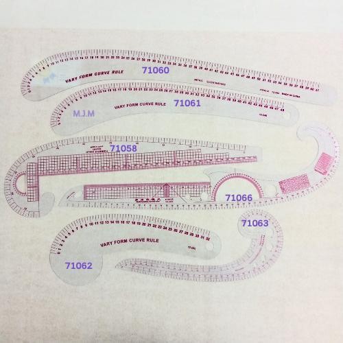 

Penggaris Pola Jahit Putih / Penggaris Tailor /Penggaris Konveksi