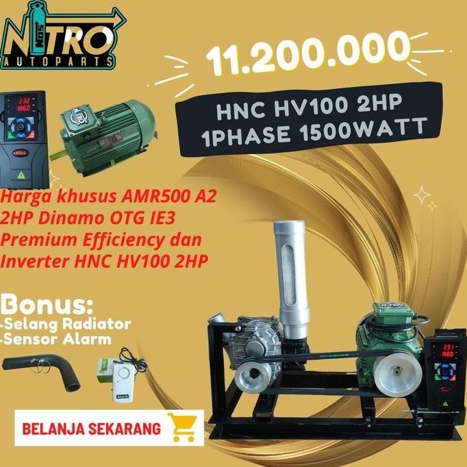 Blower Supercharger Amr500 2Hp Ie 3 Efficiency Motor Hv100 Co