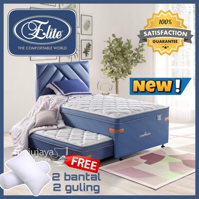 Kasur Springbed 2in1 Elite Latex Simphony / Kasur Latex atas bawah