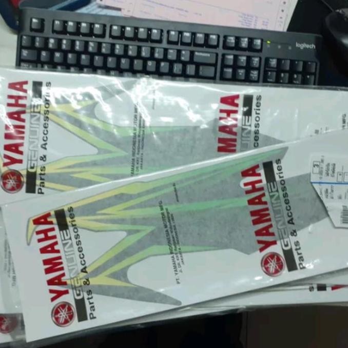 graphic striping stiker sticker RX king Rxking 2005 list hijau ori