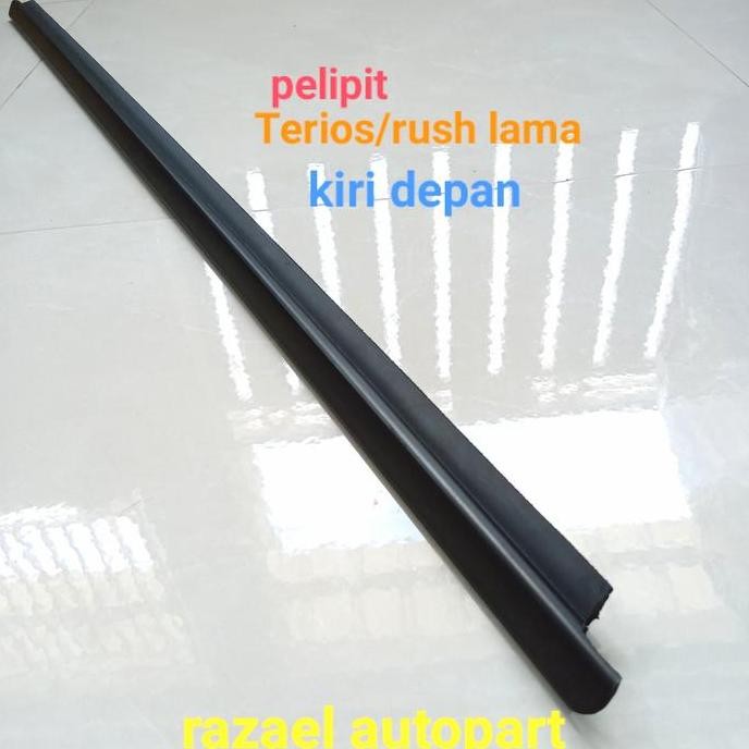 TERLARIS - pelipit kaca rush/Terios lama/weather strip pintu Terios kiri depan