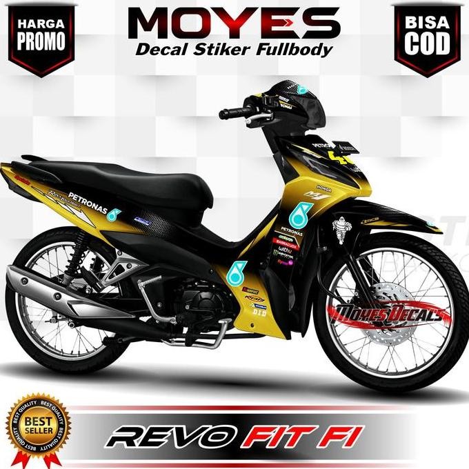 TERBARU Decal Revo Fit FI / Revo X Fullbody Bunglon Variasi Warna Stiker Revo Fit FI / Honda Revo X 