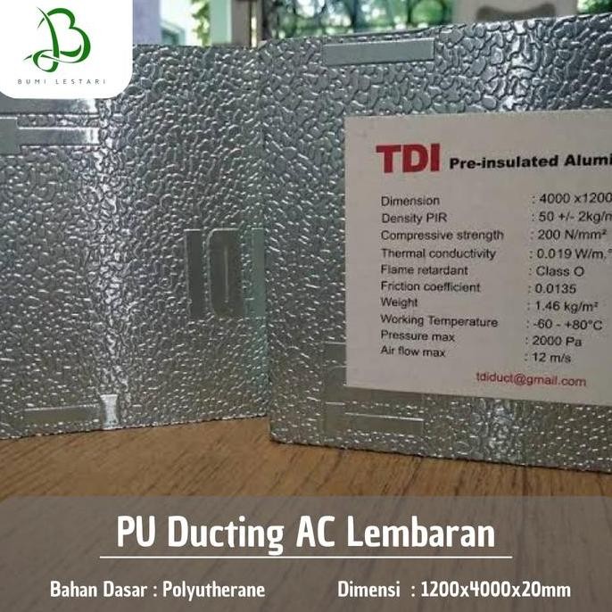 Ducting Ac / Pu Ducting Lembaran Co