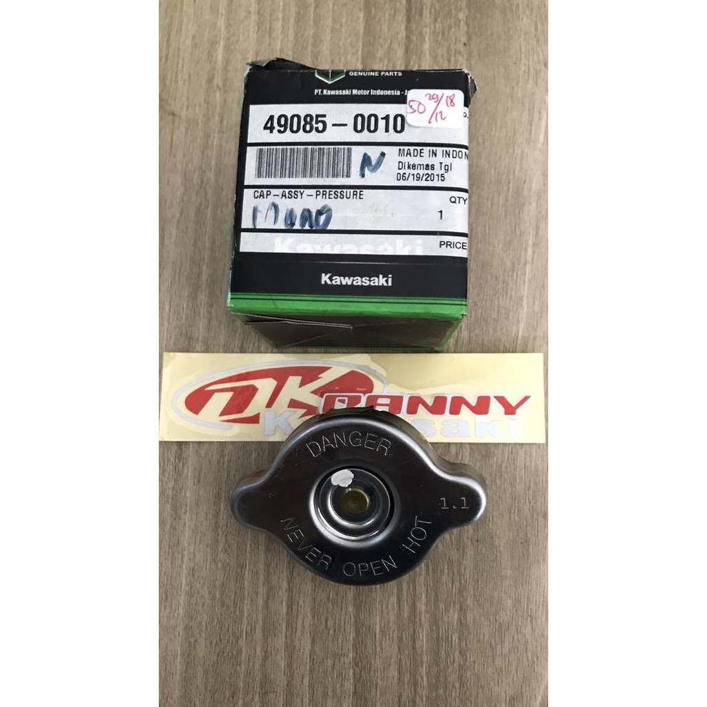 Tutup radiator Ninja 250 RR Mono cap assy radiator RR Mono
