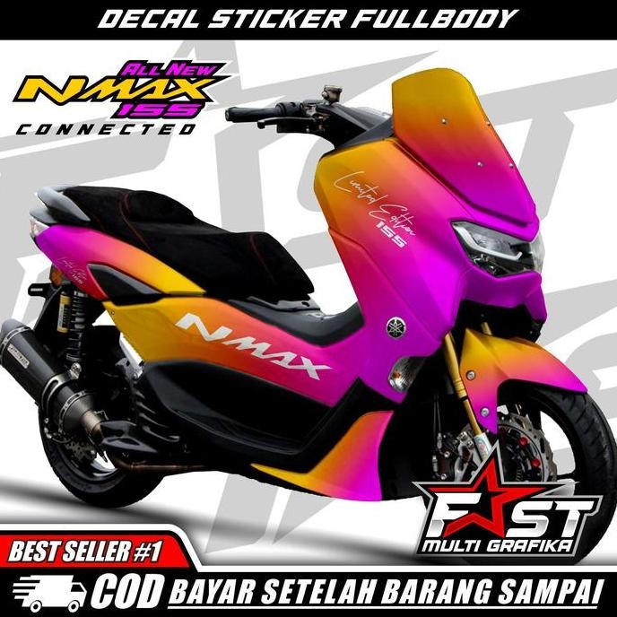 Decal Nmax New Fullbody Bunglon Kendaraan Motorcycle