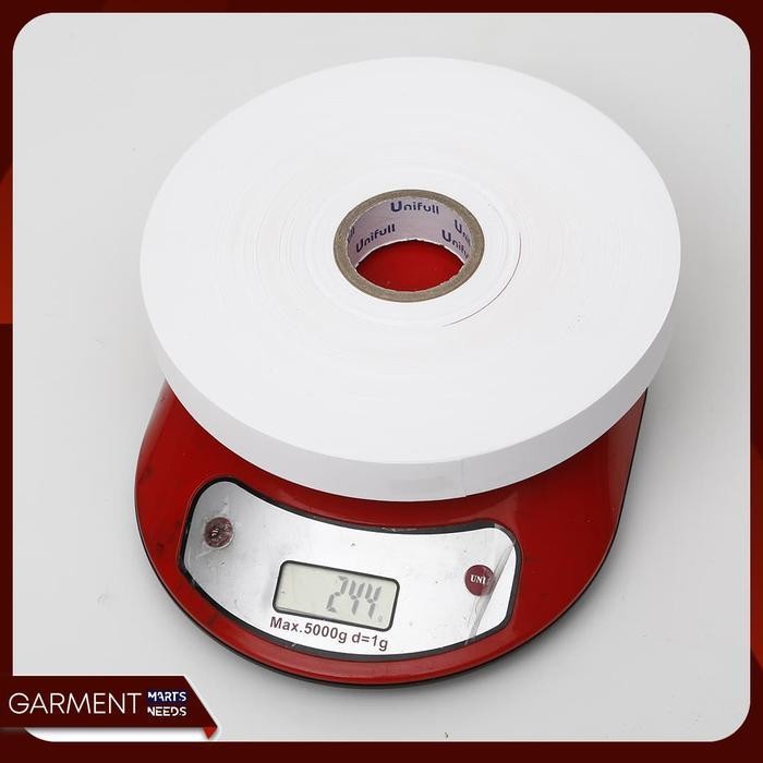 

Pita Laundry Taffeta Label Penanda Roll Kain Kertas 20 Mm 2Cm 200Meter