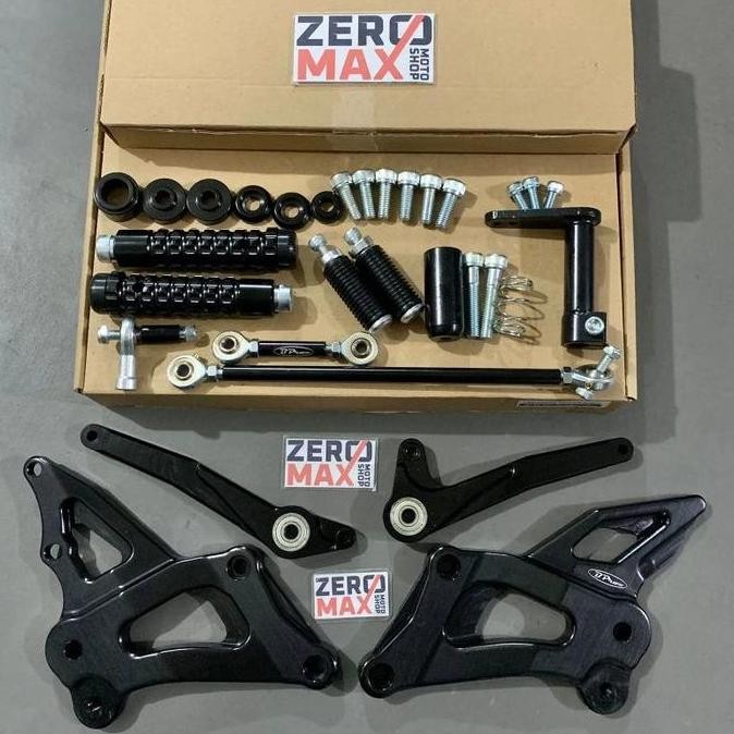 Step Underbone Footstep Racing BPRO Hitam 3D Ninja SS ZX 150 ZX150