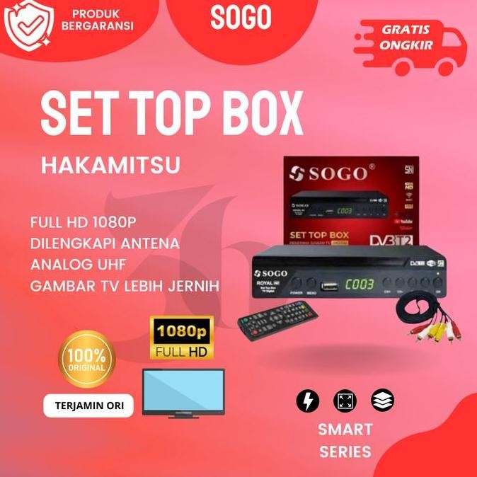 TERBARU - SET TOP BOX TV DIGITAL ROYAL SOGO