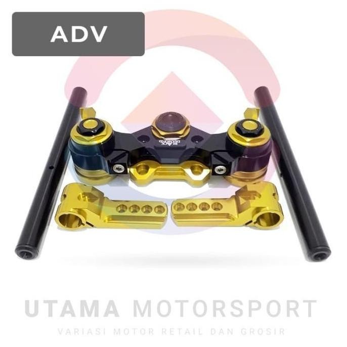 Black Diamond - Stang Handlebar ADV 150 ADV 160 Stang Jepit Racing Adjustable Full CNC