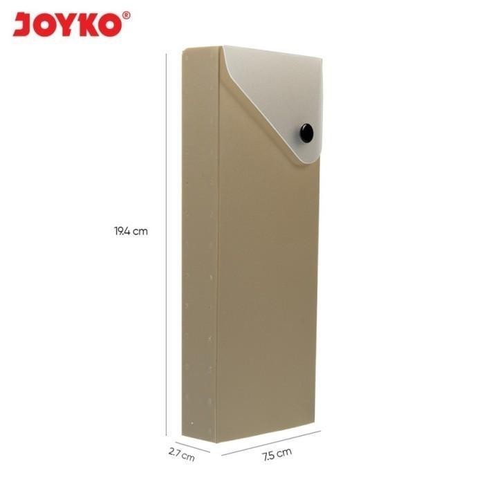 

WSS Joyko Pencil Case PC-0719PL-38 / Kotak Tempat Pensil Warna Monochrome