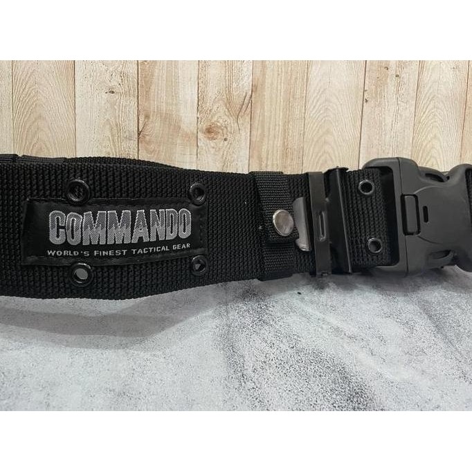 BEBAS ONGKIR - Kopel Commando - Kopel Import - Kopel Tactical-Sabuk Tactical - Hitam