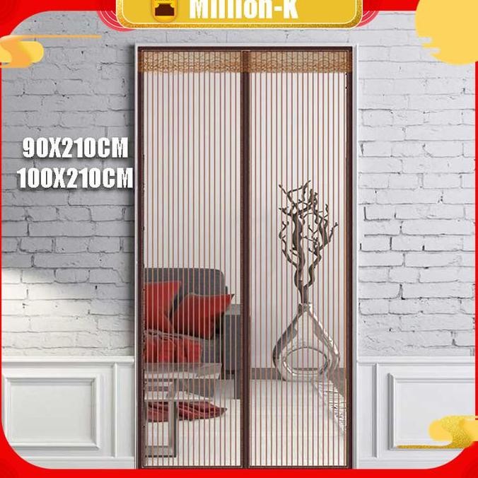TERBARU - Tirai Pintu Magnet Tirai Pintu Magnet Gorden Magnet Anti Nyamuk