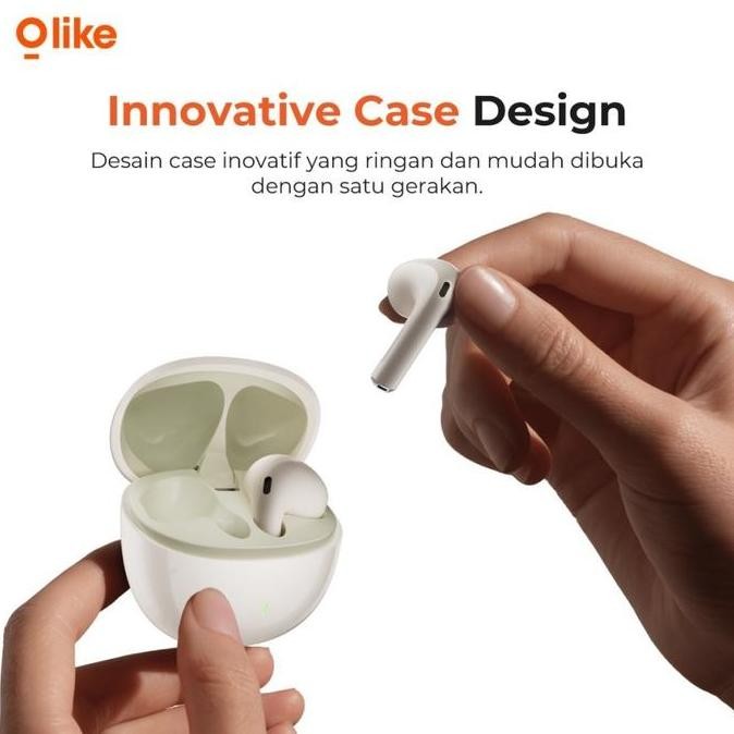 JB Olike T111 TWS True Wireless Earbuds Headset Bluetooth 5.3 HiFi Sound None