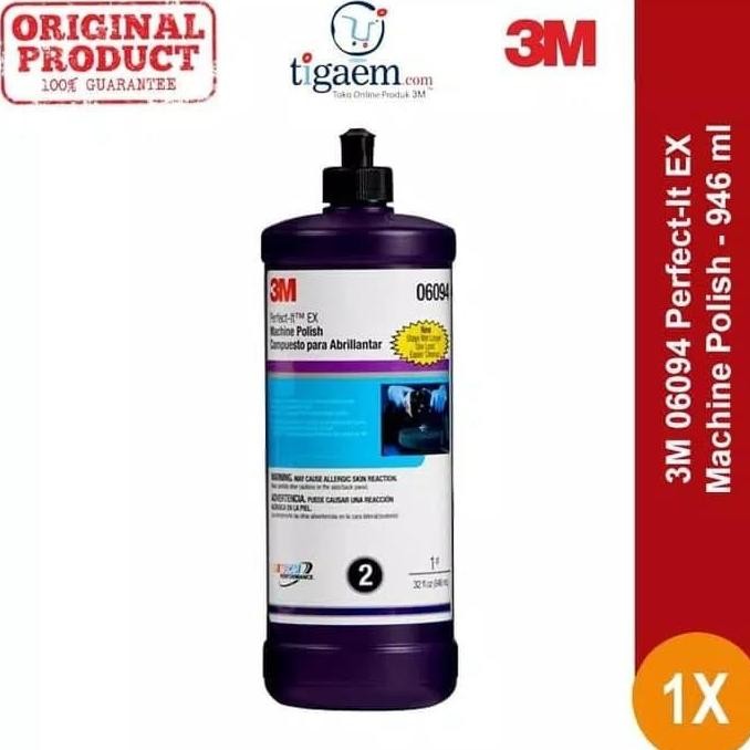 3M 06094 Perfect-it EX Machin polish compoud terbaik / liquid wax