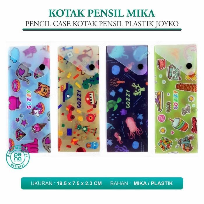 

WSS Tempat Pensil Joyko Fruitzy / Pastel / Gozzy Plastik Stationery