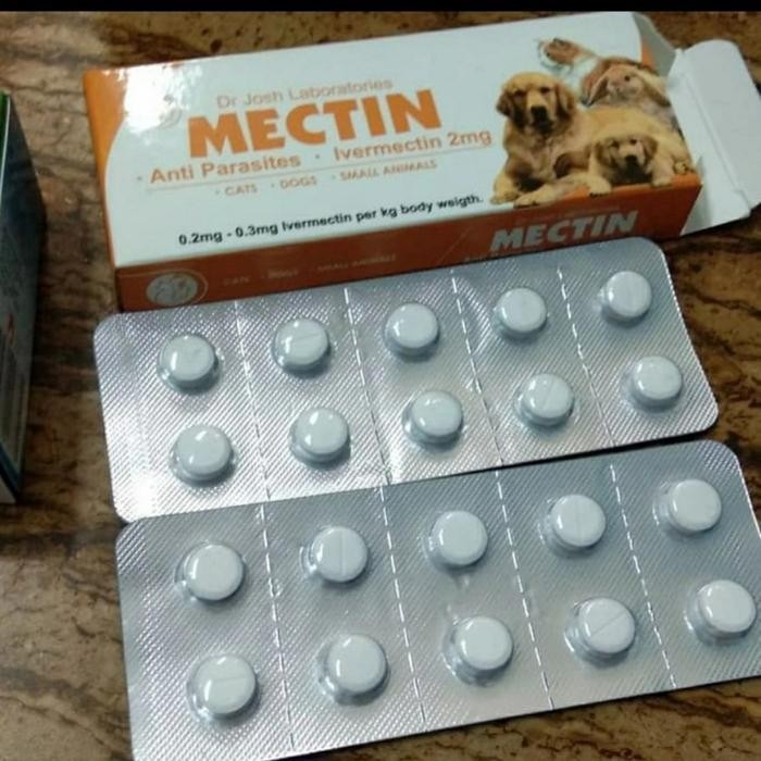 PZM Obat kutu oral mectin invermectin anti parasit 2mg 1 tablet