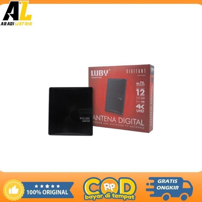 LUBY Antena Digital/Antena Digital Outdoor Indoor Luby LB-ANT1001