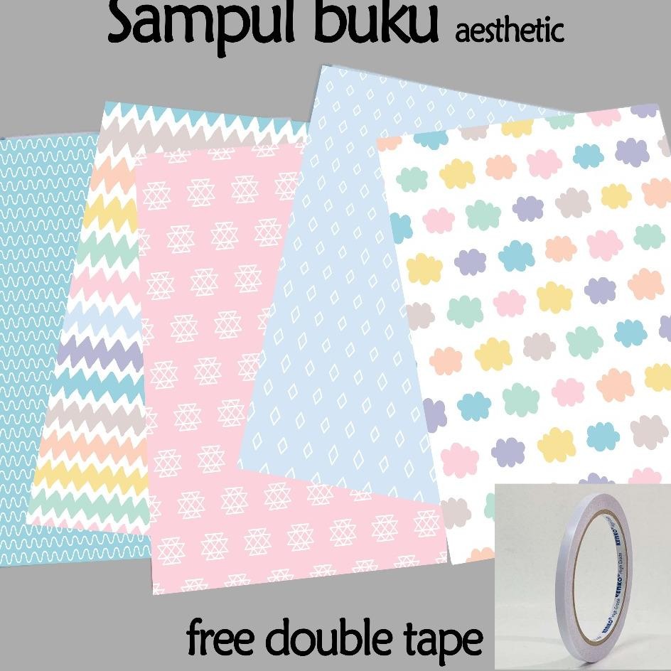 

Isi 5 Lembar Sampul Buku Tulis Sekolah Pastel Aesthetic Sidu Bboss Campus